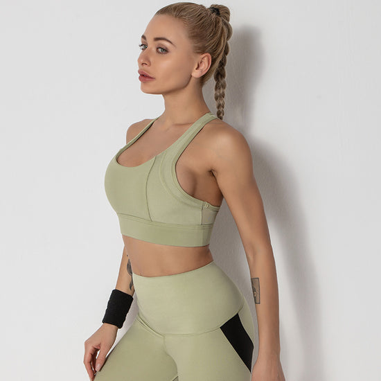 Sports Underwear Gathers Stereotyped Yoga Bra