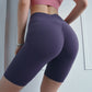 Peach pants wear tight yoga pants