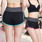 Fake two-piece sports fitness shorts