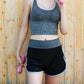 Yoga sports shorts female fitness running