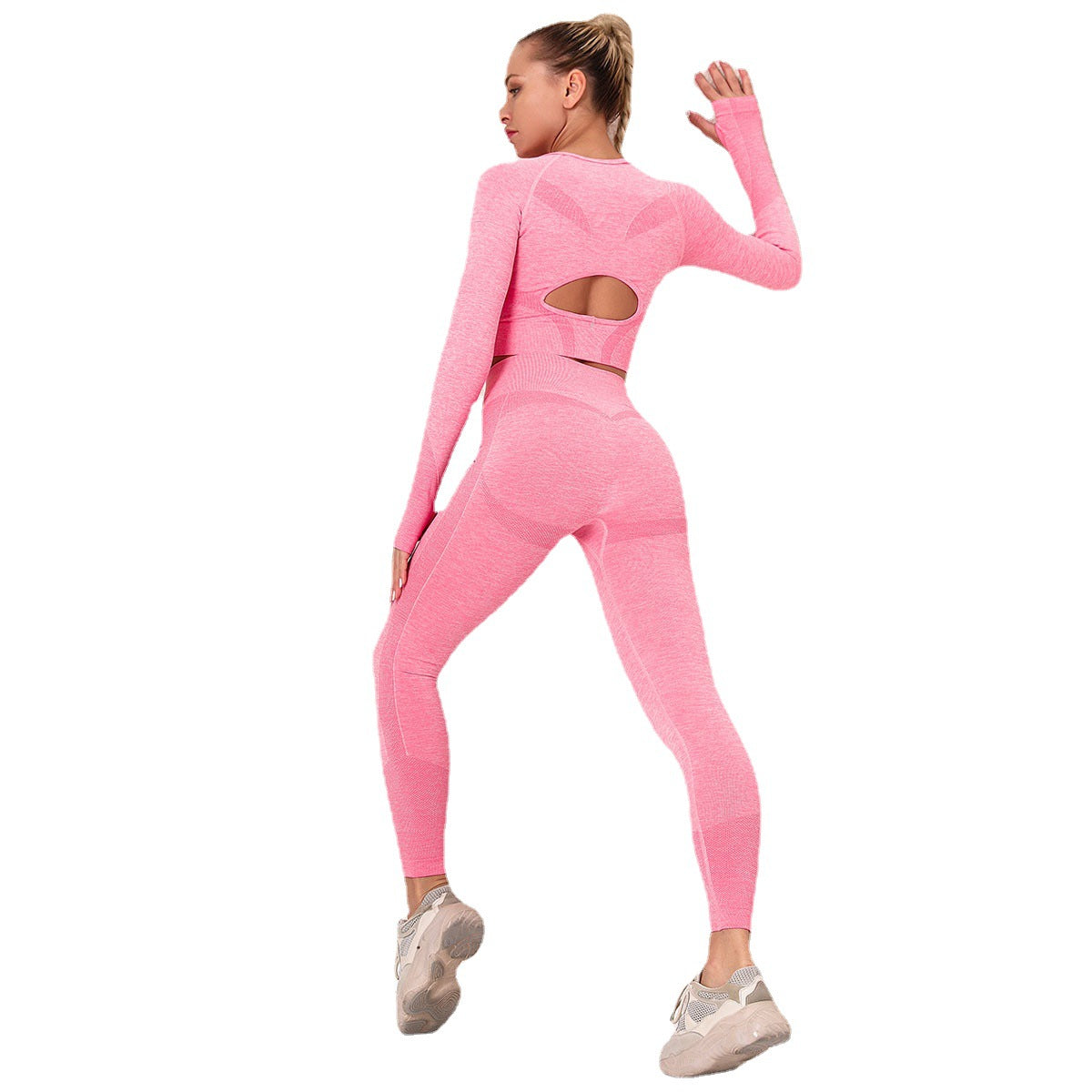 Seamless Knitted Sexy Yoga Suit Running Sports Yoga Pants Swifterro Seamless Knitted Sexy Yoga Suit Running Sports Yoga Pants Swifterro
