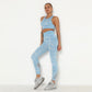 Mesh Camo Seamless Slim Fit Yoga Wear Tracksuit