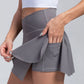 Two Pairs Of Fake Yoga Shorts